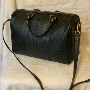 ⭐️New⭐️ - Gucci Guccissima Boston Travel Bag